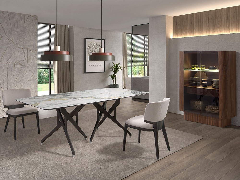 Combina la vitrina 3273 con otras piezas de la colección de salón de Ángel Cerdá