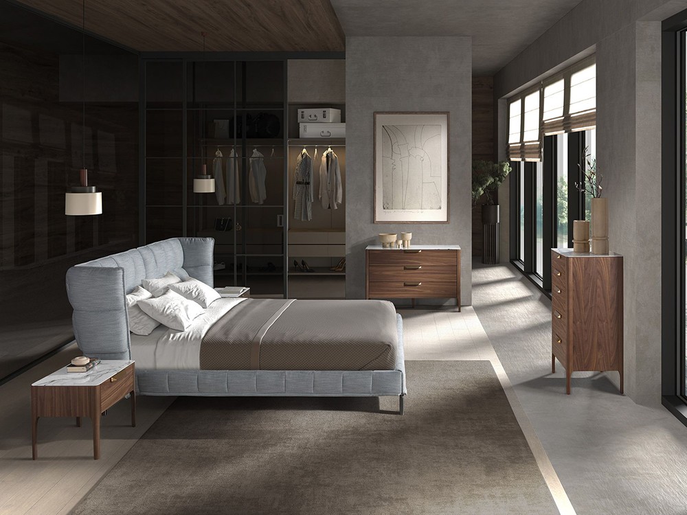 Combina la estructura de cama 7211 con otras piezas de la colección de ángel cerdá