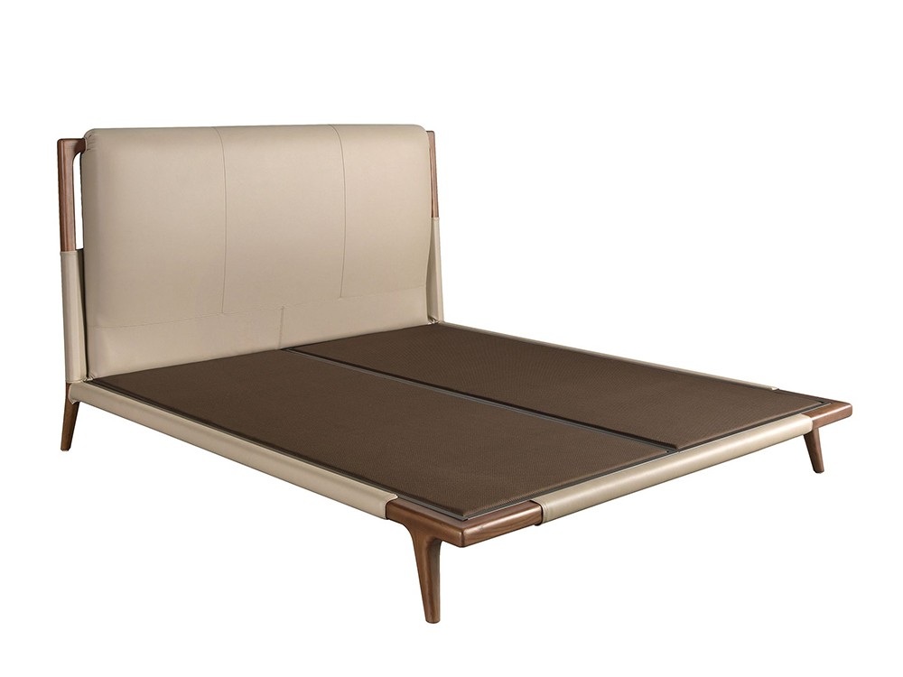 Con base de madera tapizada, cama 7194 de Ángel Cerdá