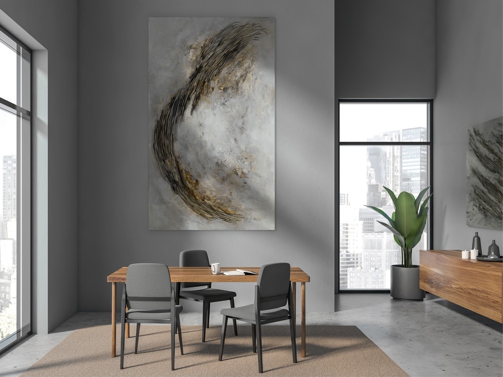 Cuadro en Lienzo Marea de Vicente soriano de 150x250cm