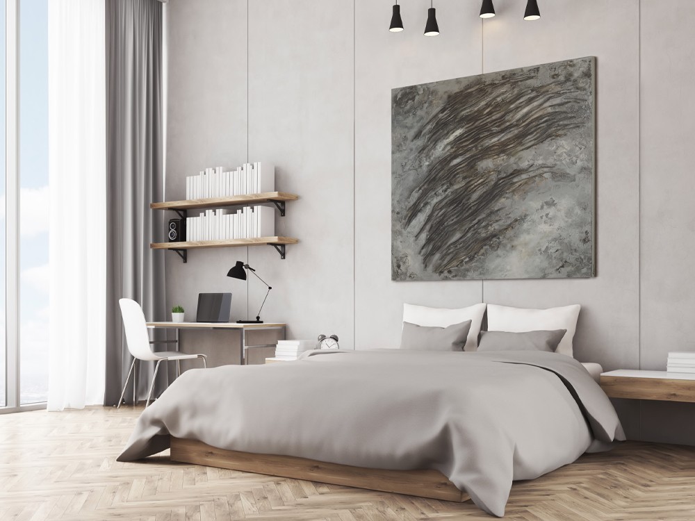 Cuadro en Lienzo Siroco de Vicente soriano de 150x150cm