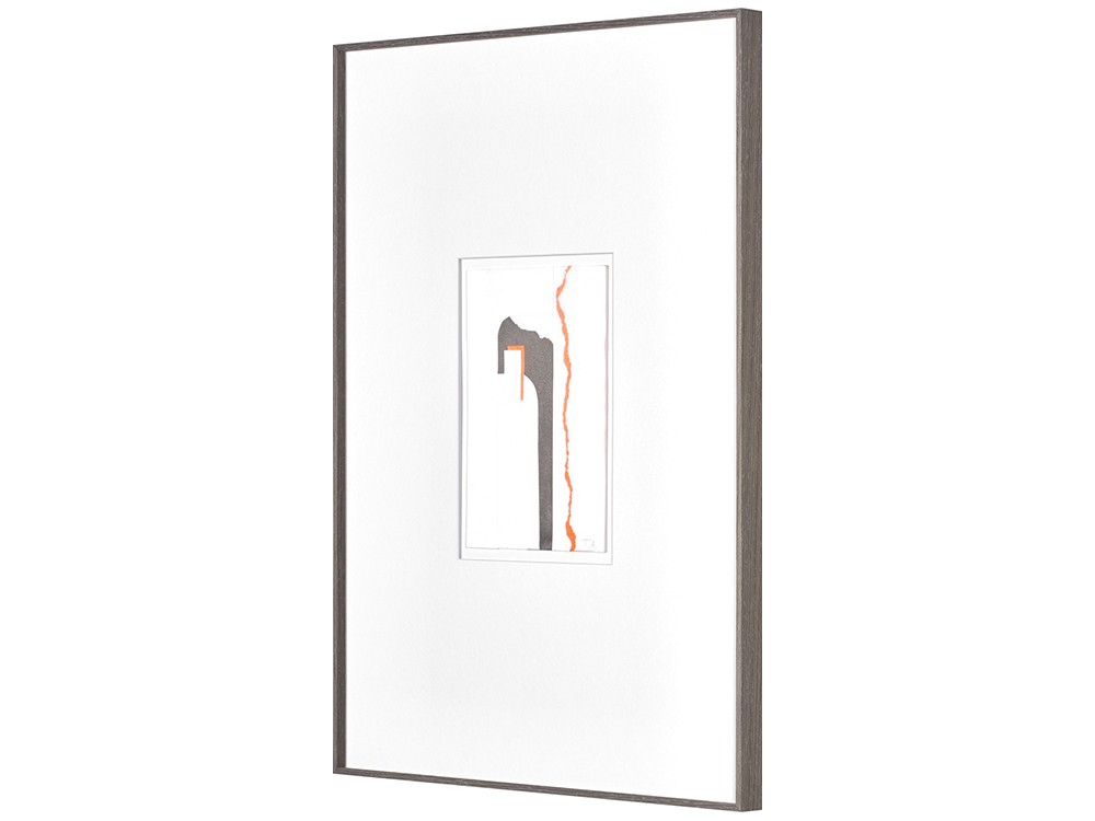 Obra pintada a mano con certificado de autenticidad Cloud Fluor 01 de Teresa Alonso