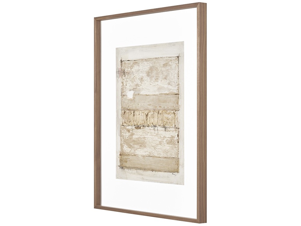 Con marco cubo 09 nogal con cristal, Aldana 03 de Diego Serra