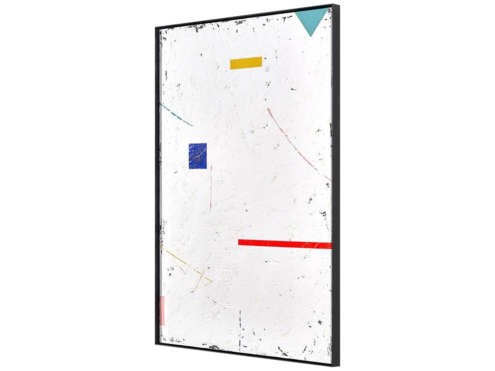 Amaranta 02 con marco L minimalista negro de Teresa Alonso perspectiva 10