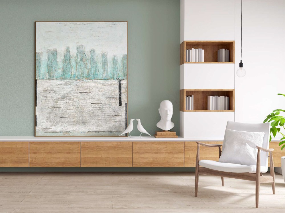 Obra Salinas II XXL de Diego Serra con certificado de autenticidad, perspectiva 10