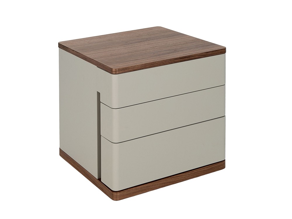 Chapa natural de nogal de 0.5mm de espesor, mesita 7166 de Ángel Cerdá