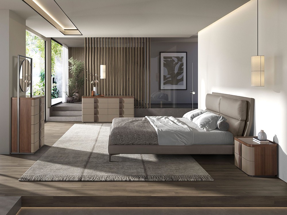 Combina la mesita 7204 con otras piezas de la colección de dormitorio de Ángel Cerdá