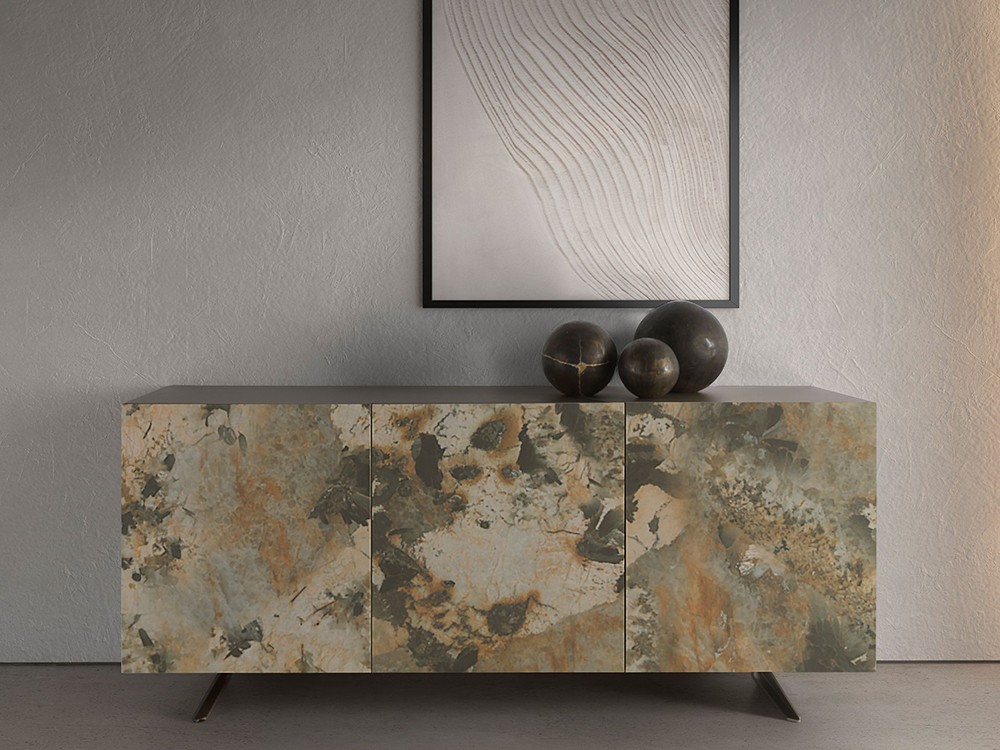 Diseño moderno y materiales sofisticados para el aparador bajo 3270 de Ángel Cerdá