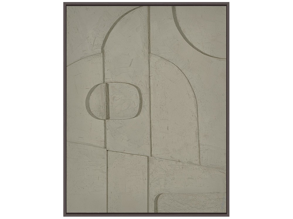 Obra pintada a mano con certificado de autenticidad Fornells Moka 05 de Teresa Alonso