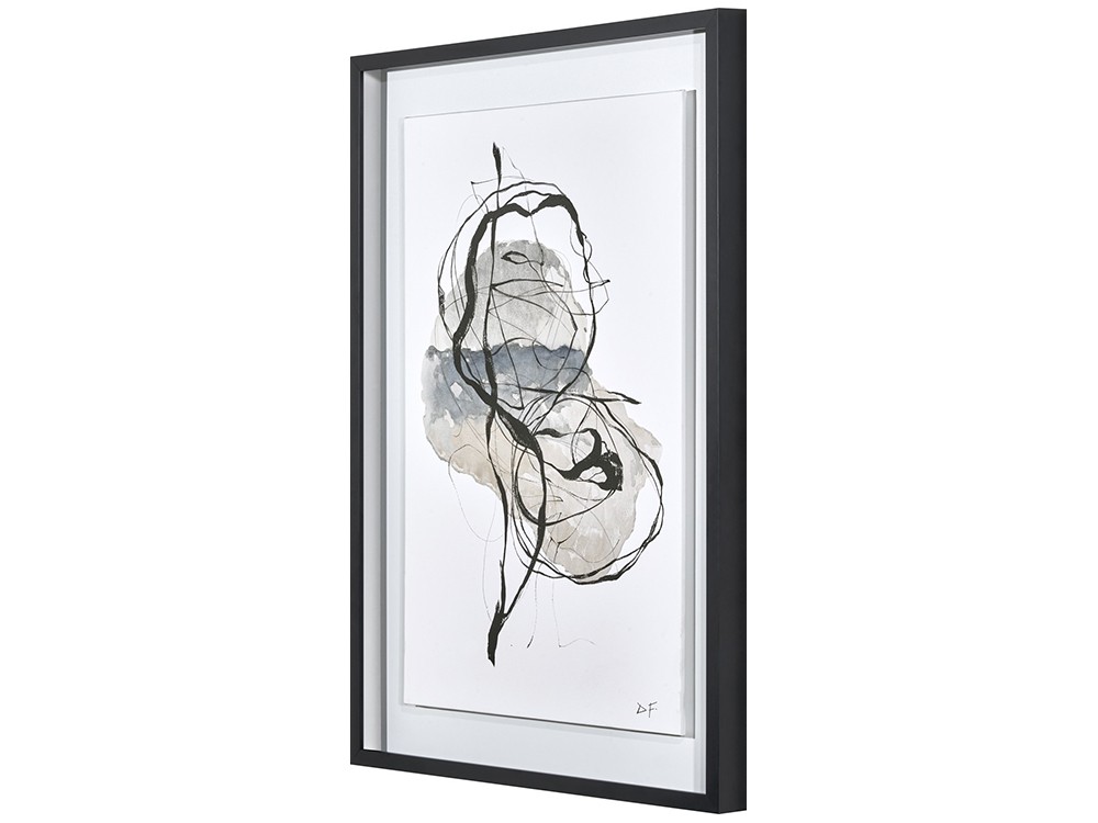 Obra pintada a mano con certificado de autenticidad Aral 02 de Diana Fuertes