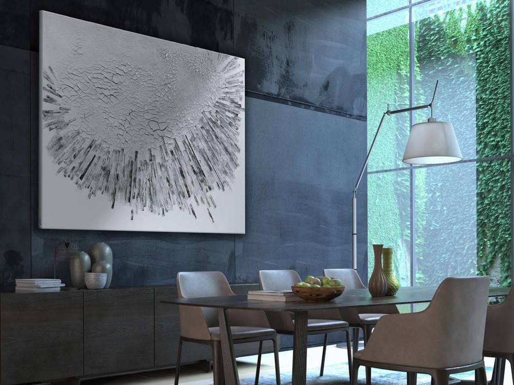 Obra original de Vicente Soriano con certificado de autenticidad, Ícaro