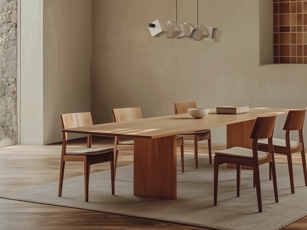 Lámpara suspendida con tira led incluida Cubic Big de Aromas del campo