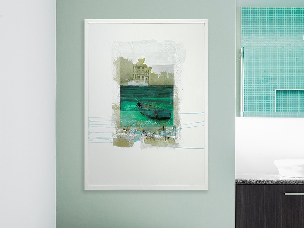 obra original con certificado de autenticidad Confluencias I de Diego Serra para perspectiva10