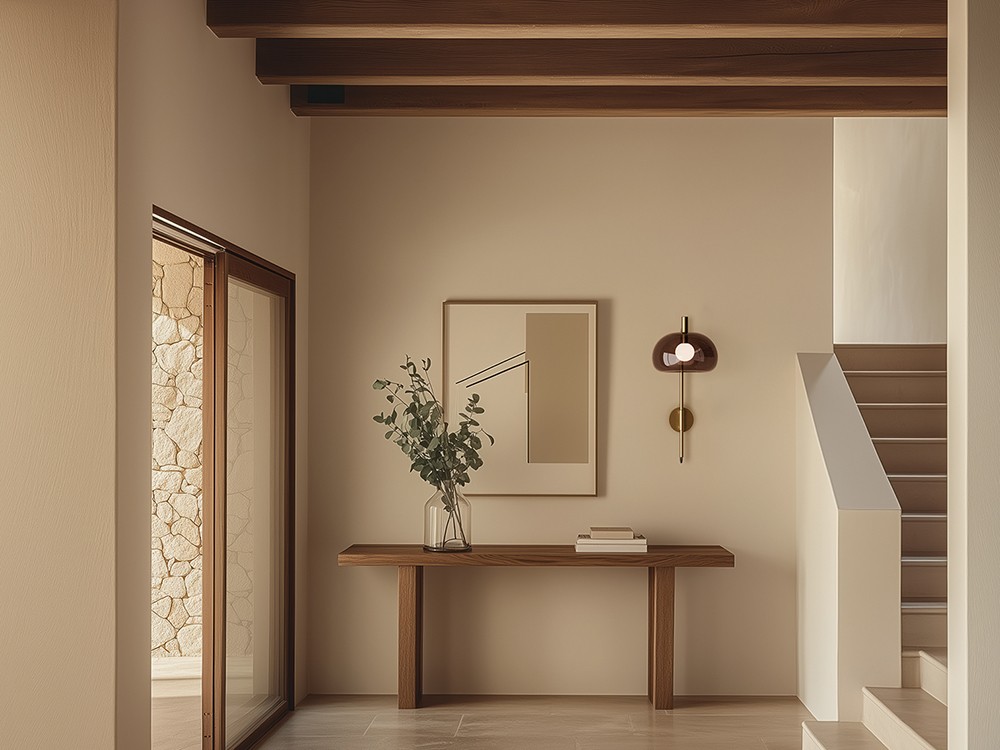 Aplique Cloud con tulipa de cristal de Aromas del campo