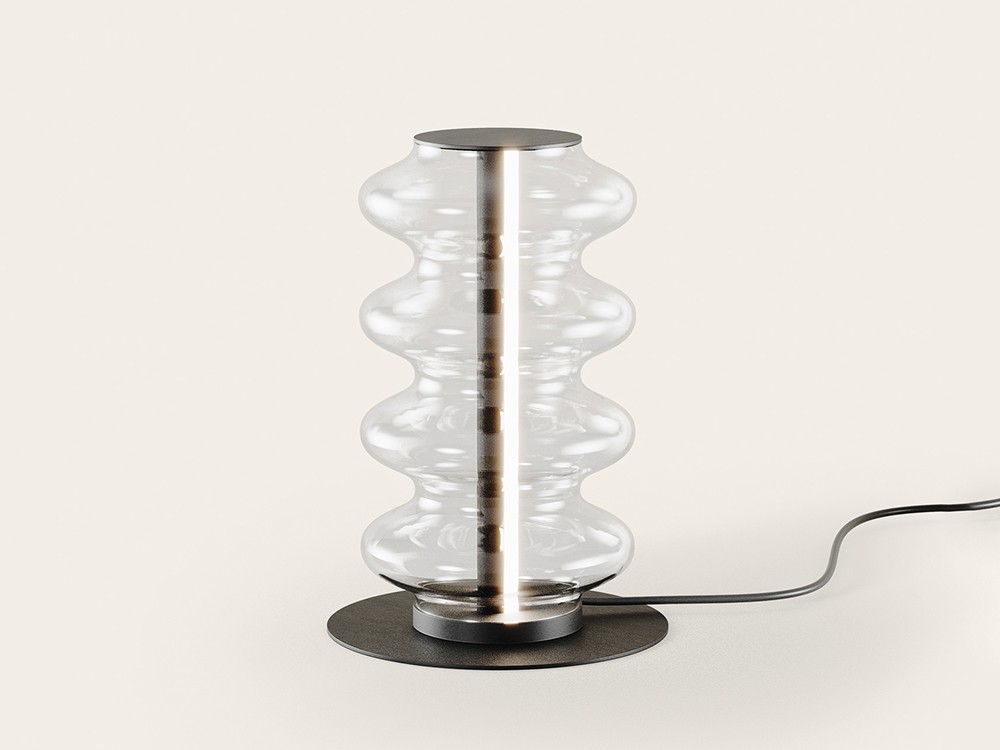 lámpara de sobremesa Vitree de cristal de Aromas del campo