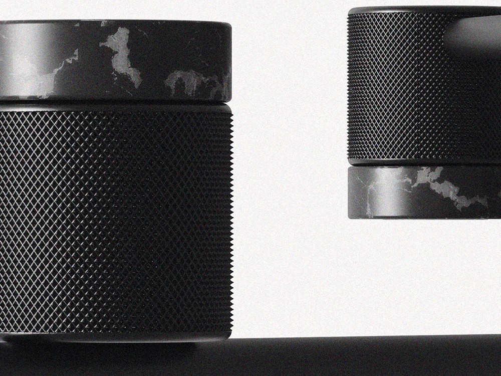 Detalle de los focos de la lámpara Tea XXL de ARomas