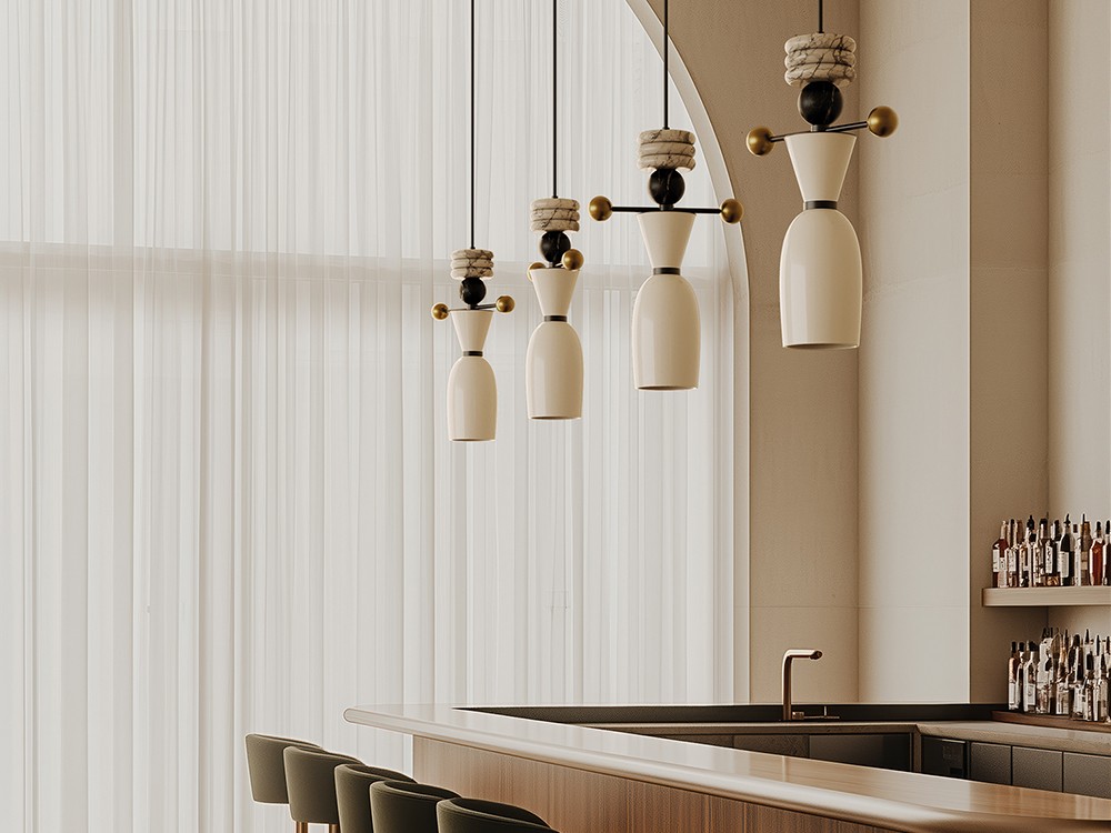 Lámpara colgante Nuro de Aromas del campo