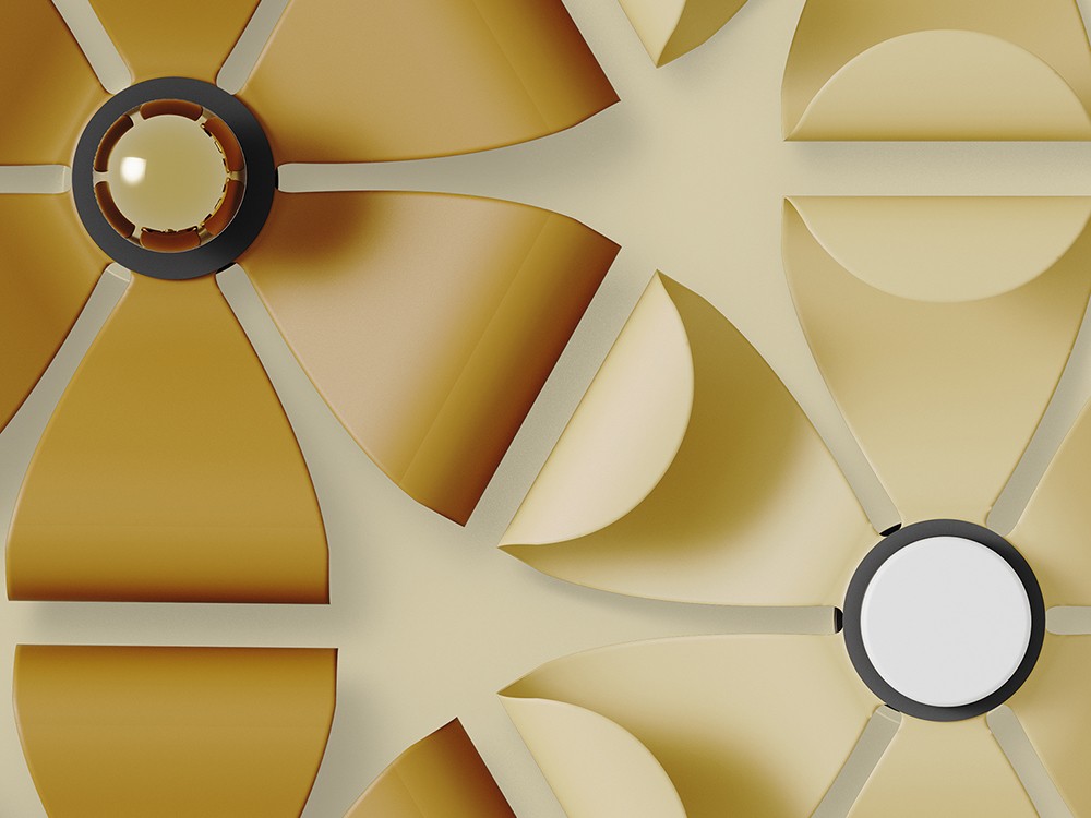 Detalle de las pantallas de la colección Rita de Aromas