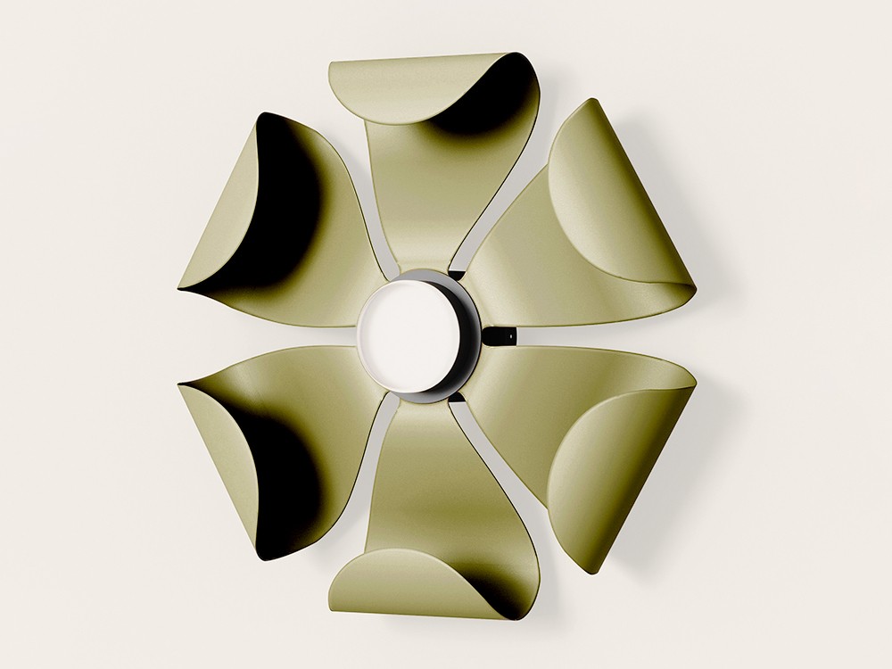 Aplique Rita en color verde té personalizable de Aromas del campo