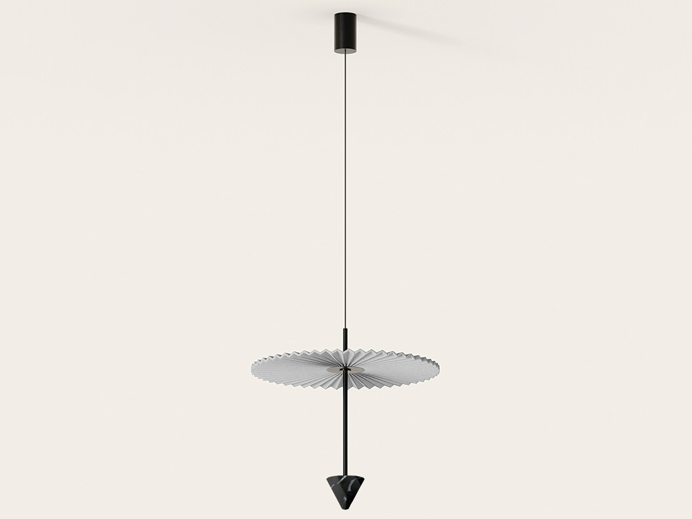 lámpara de techo Vant con pieza Osion de color blanco personalizable de Aromas del campo