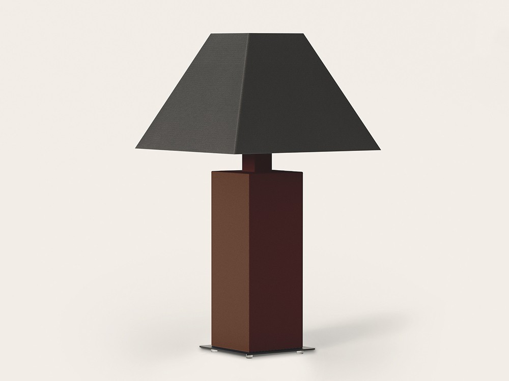 pie de lámpara de sobremesa Syal en mocca de Aromas del campo