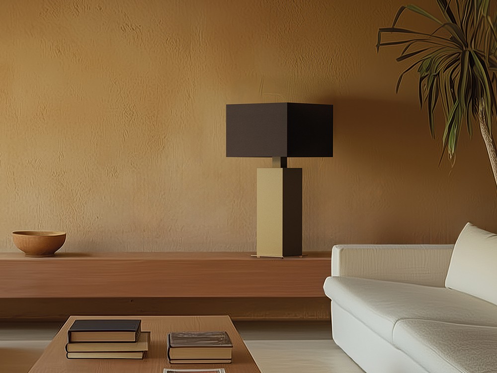 Pie de lámpara de mesa Syal personalizable de Aromas del campo