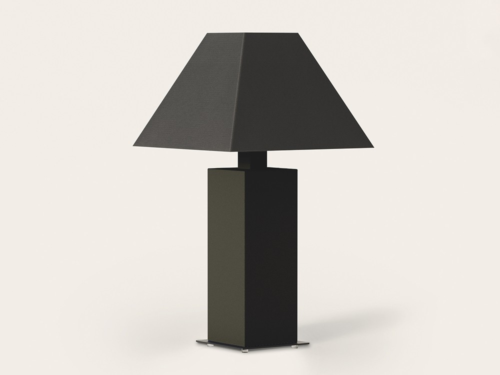 pie de lámpara de sobremesa Syal en verde hoja de Aromas del campo