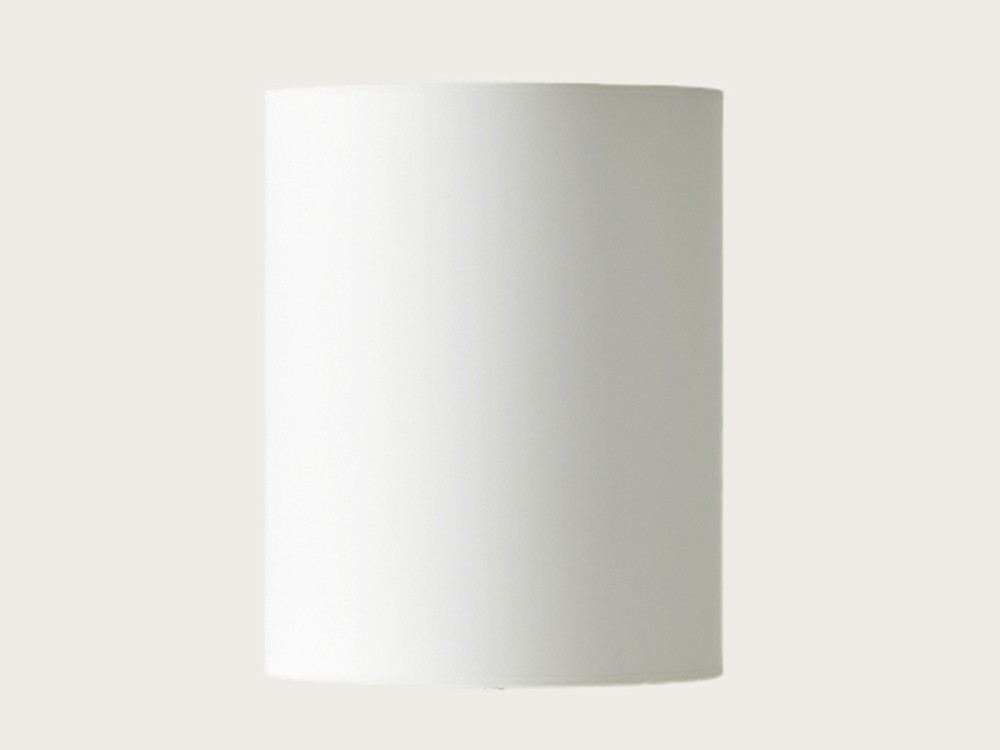 Pantalla de chinz blanco para la lámpara Got Up de Aromas