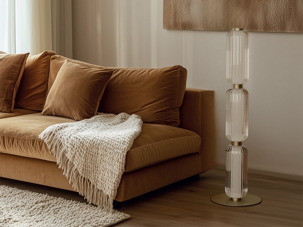 Lámpara de pie Elma de diseño de Aromas