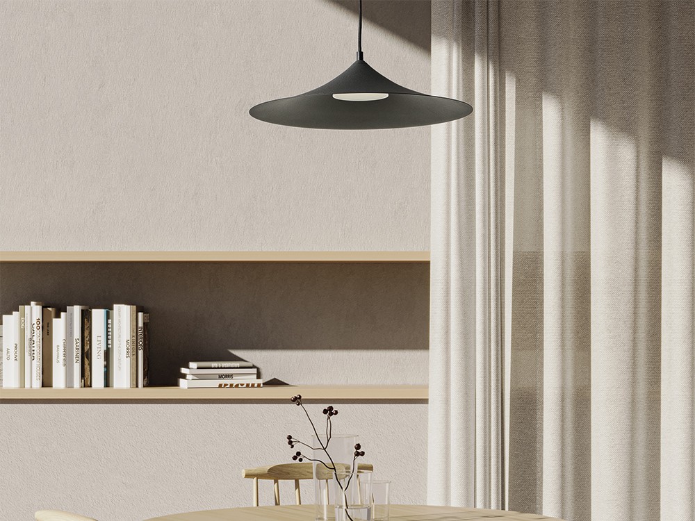 Puedes elegir el acabado de la lámpara Hat S de Aromas