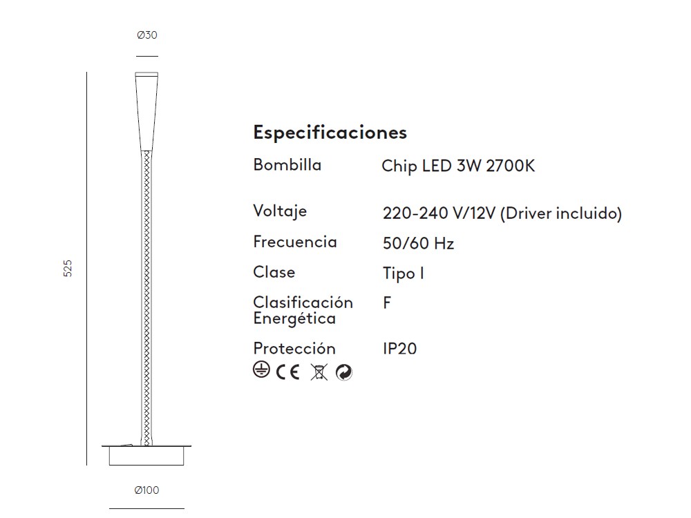 Medidas Flexi Leather de Aromas