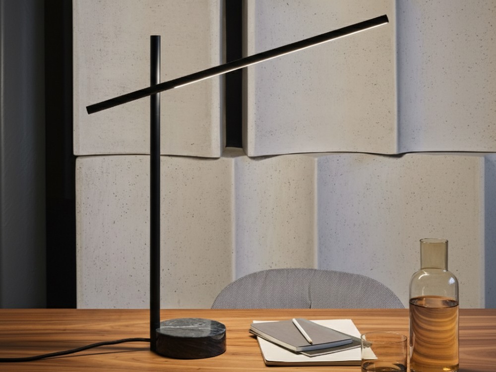 lámpara Tubs de Leds c4 en metal negro lámpara Tubs de Leds c4 en metal negro