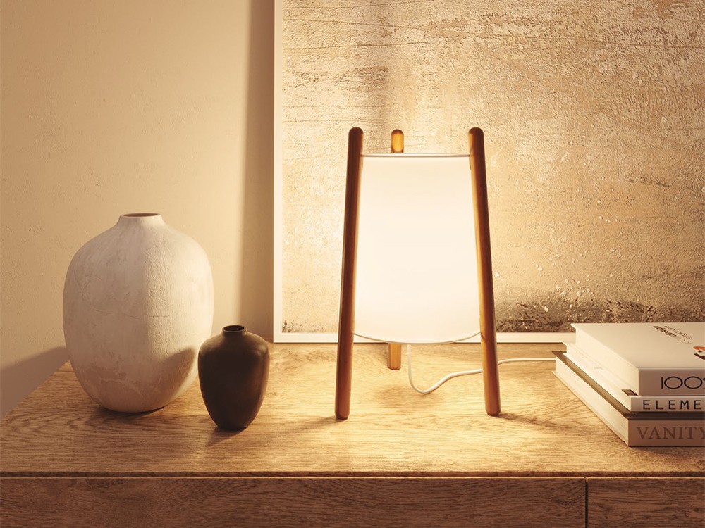 Lámpara de sobremesa de diseño Woody de Leds C4