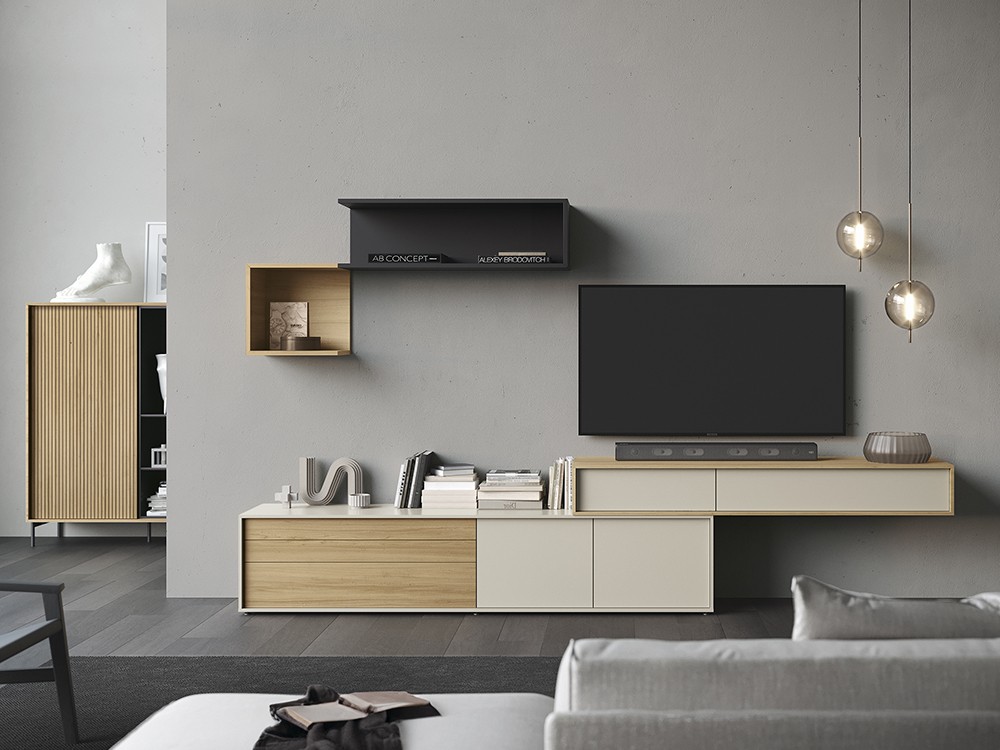 Composición para salón de la colección zoom 506 de García Sabaté