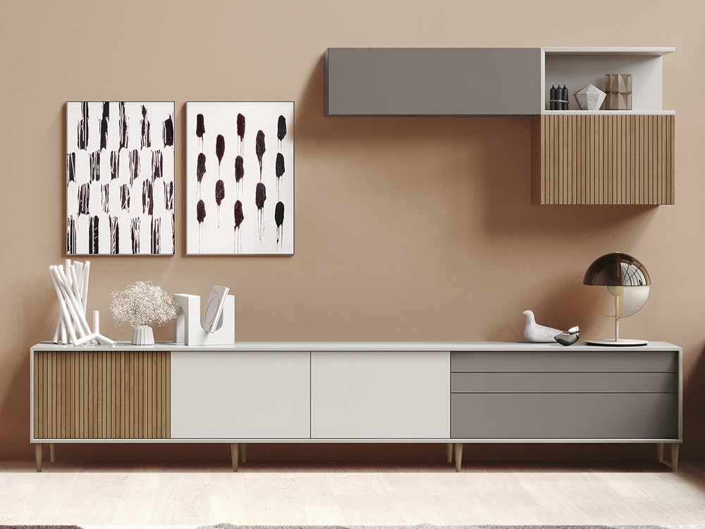 Combina la chapa natural con la laca mate en la colección Zoom de García Sabaté