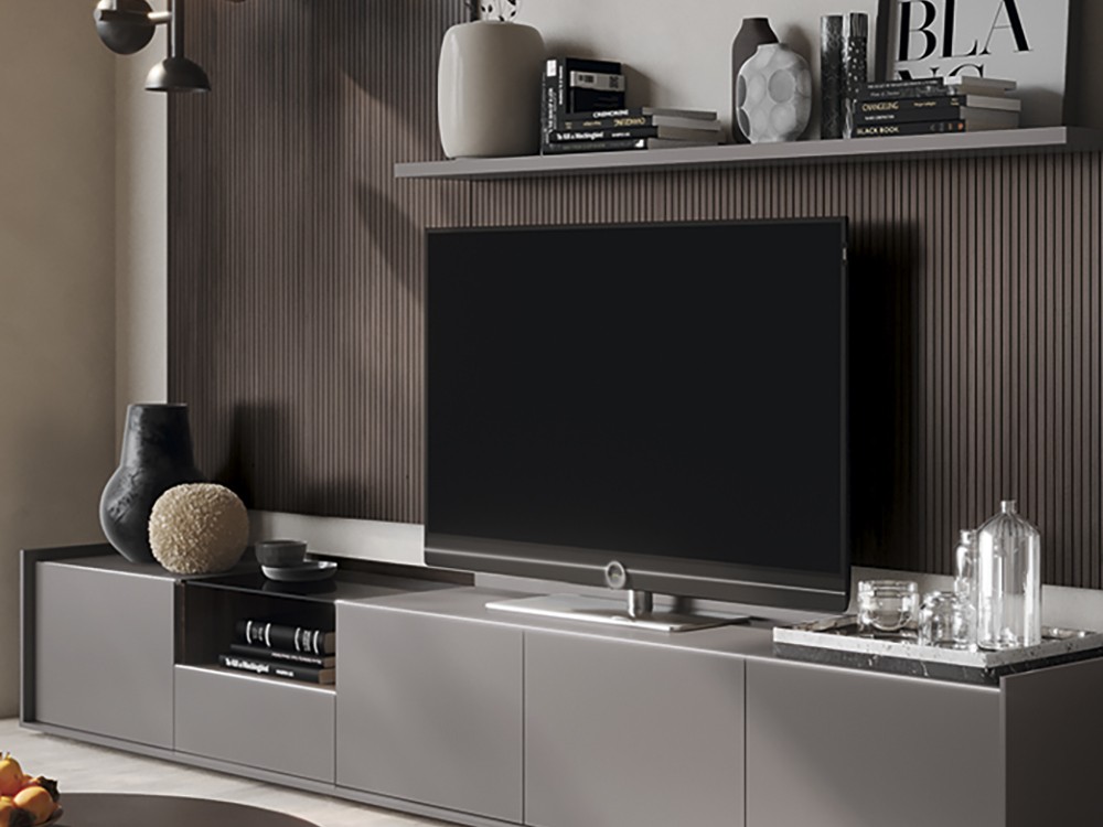 Detalle del módulo con tapa de cristal templado transparente de la colección Replay de García Sabaté