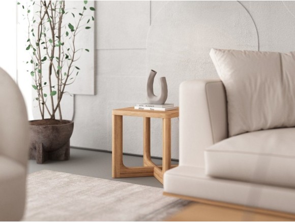 Mesa auxiliar de madera Amazonas