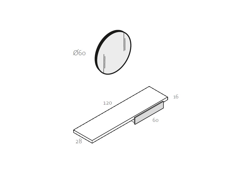 Medidas y modulos del recibidor RP305 de García Sabaté