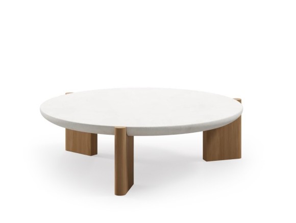 Mesa de centro de microcemento Nora de Unika Living