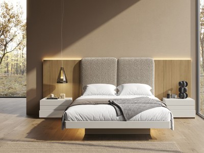 Dormitorio Siena tapizado Float abatible chic 010 de García Sabaté