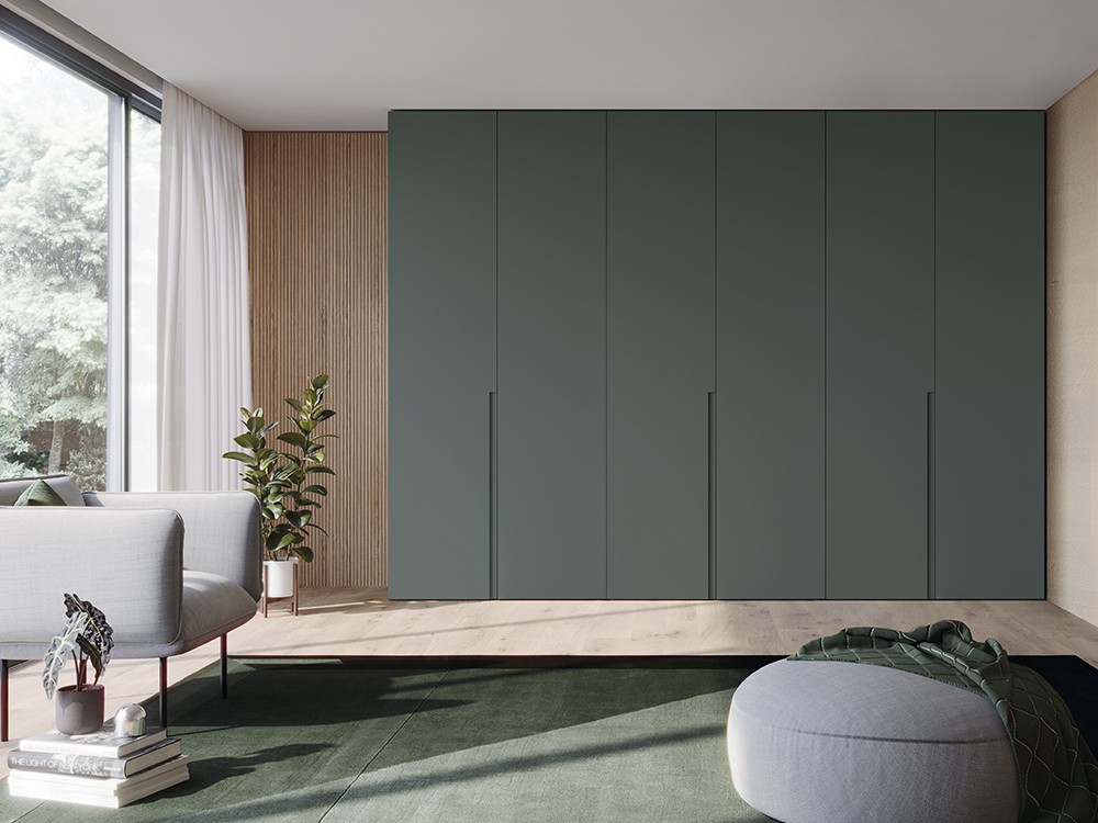 Puedes personalizar el armario a tu gusto, tanto en acabados como en interiores Misura García Sabaté