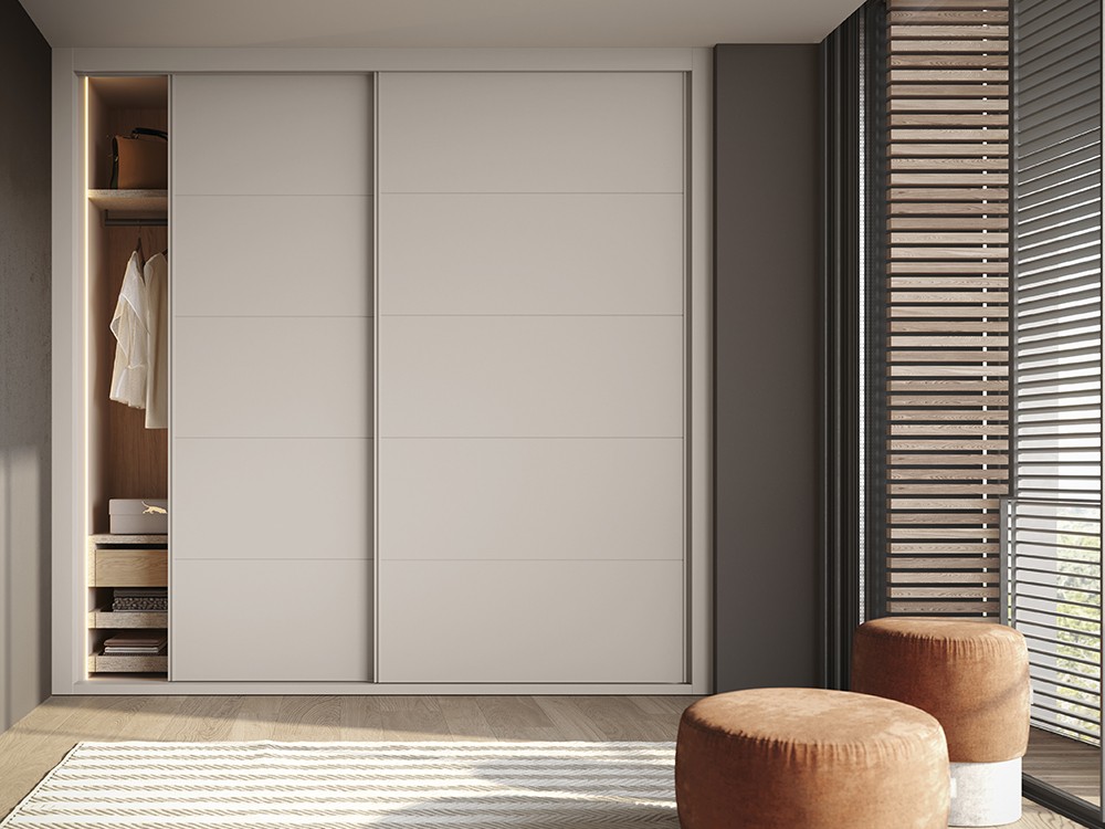 Armario a medida con puertas correderas deslizantes Line de la colección Misura de García Sabaté