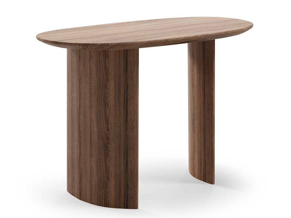 En acabado nogal consola Brisa de unika