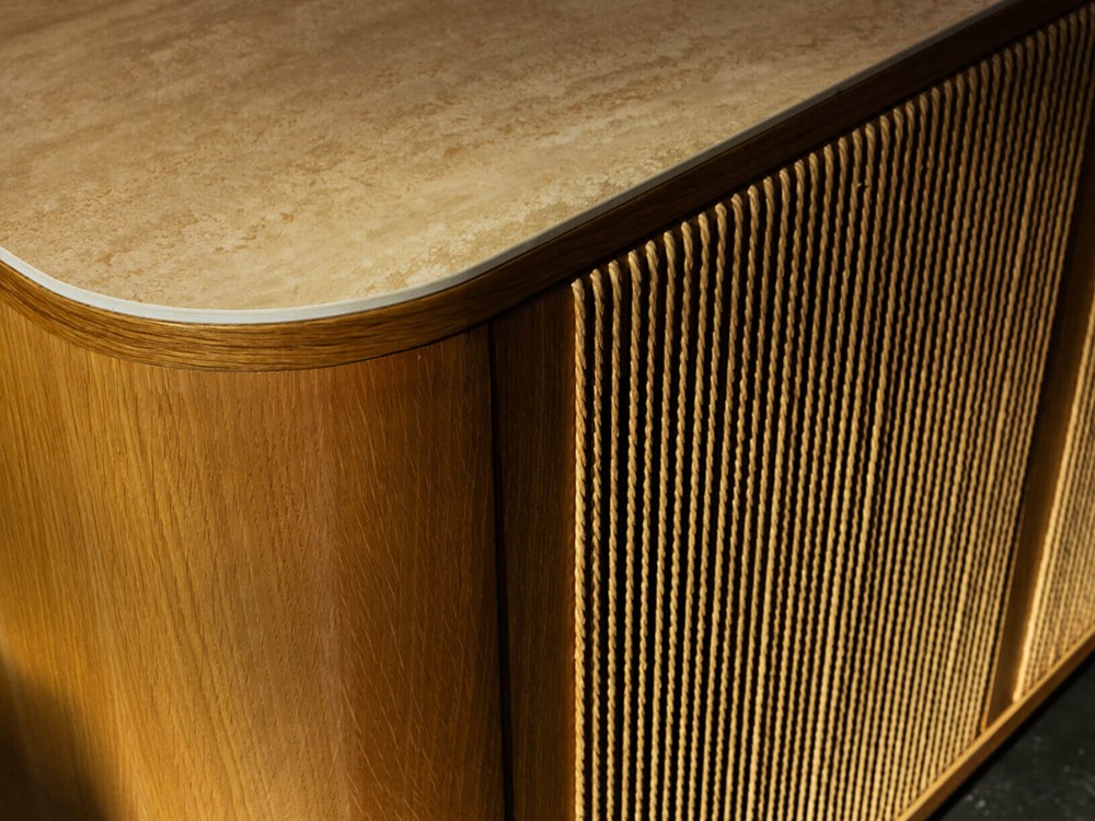 Detalle del aparador Ivy de Unika living