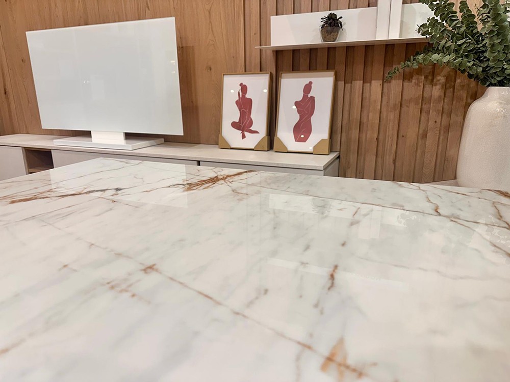 Sobre Dekton Awake de la mesa extensible de comedor Dylan de Pure Design