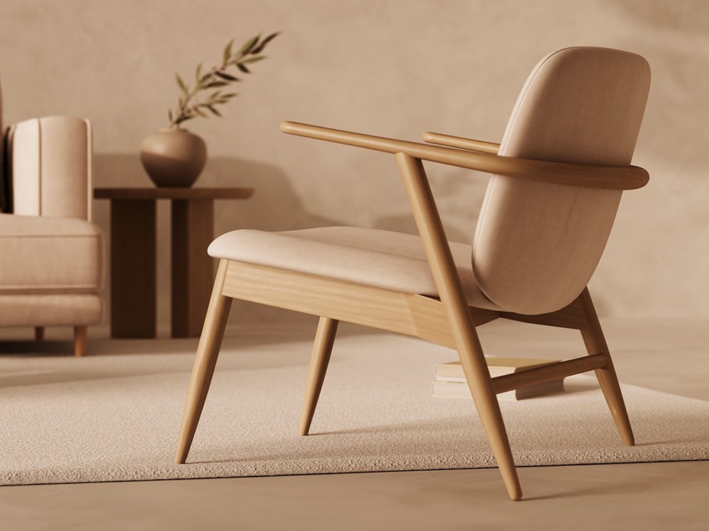 Butaca de diseño Lys de la colección Everyday Mediterranean de Unika.