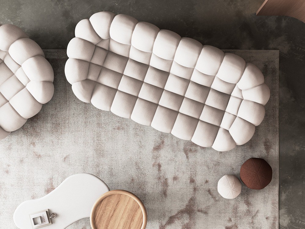 Sofá y butaca Miami de la colección Everyday Mediterranean de Unika