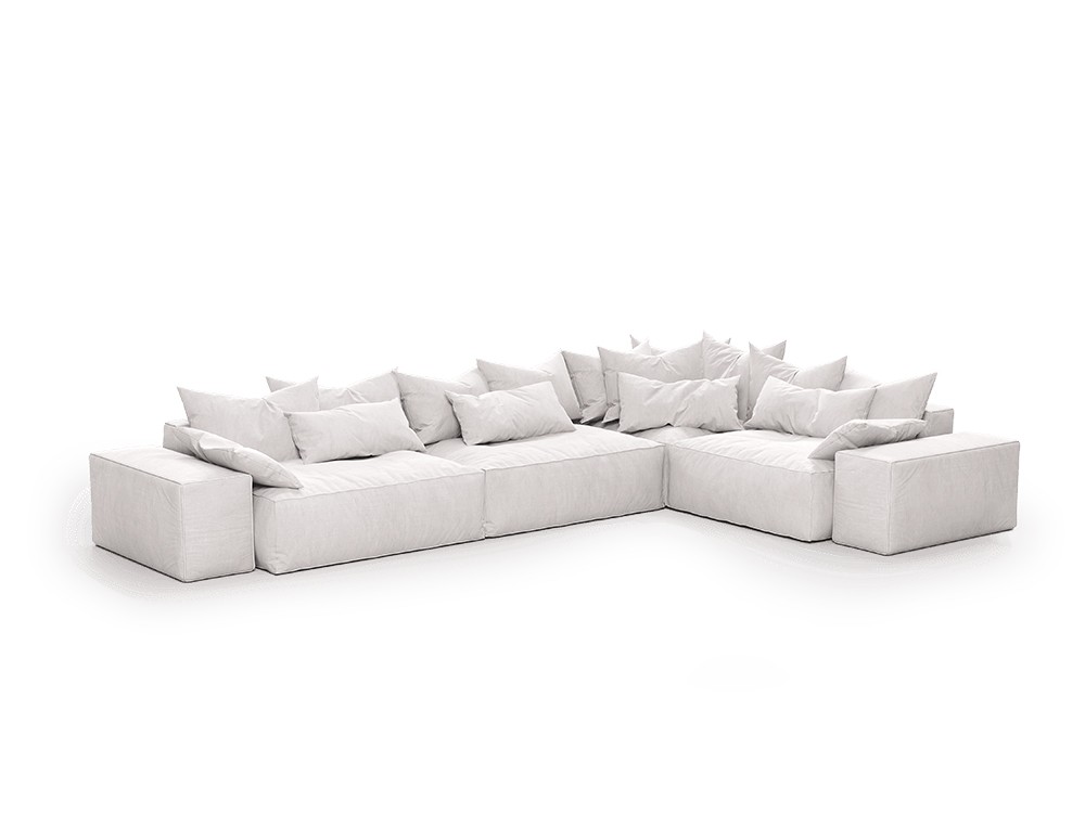 Combina el sofá Milos con otras piezas de la colección Everyday Mediterranean de Unika