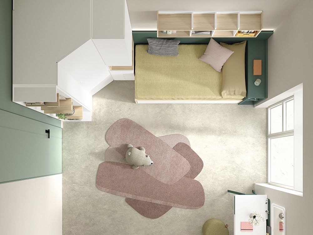 Dormitorio AD050 de la colección Advance de Glicerio Chaves