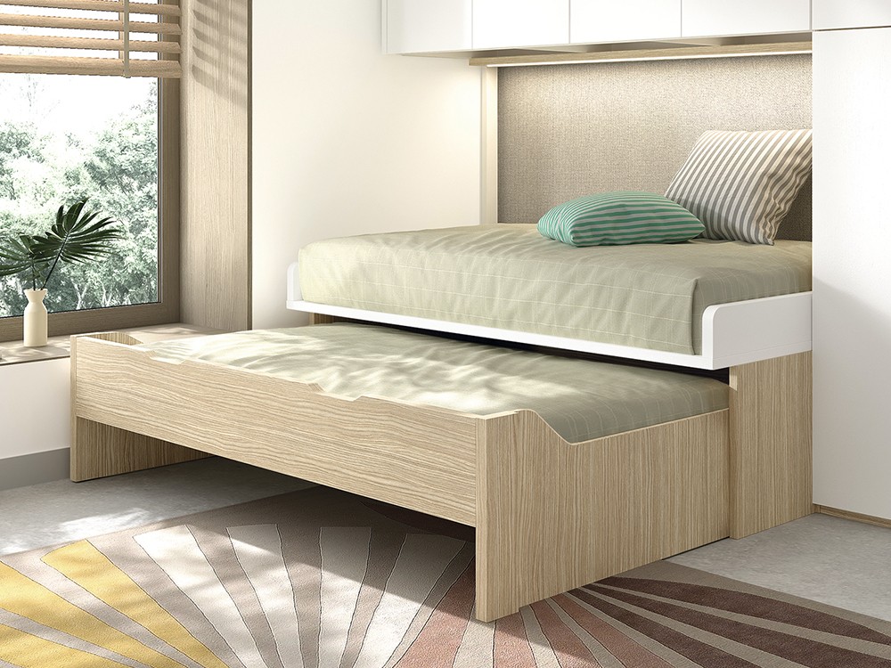 Puedes elegir el color para personalizar tu dormitorio juvenil a medida 053 Advance Formas de Glicerio Chaves